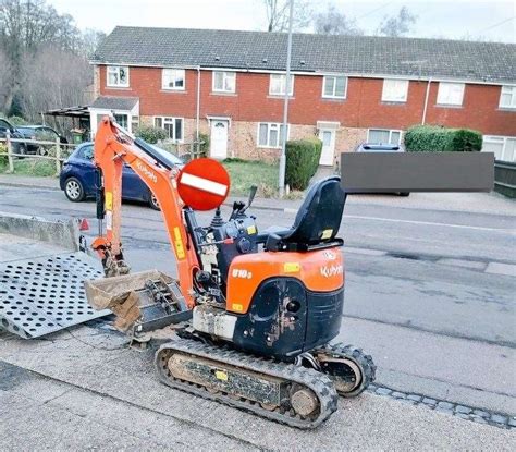 mini digger stolen|78.